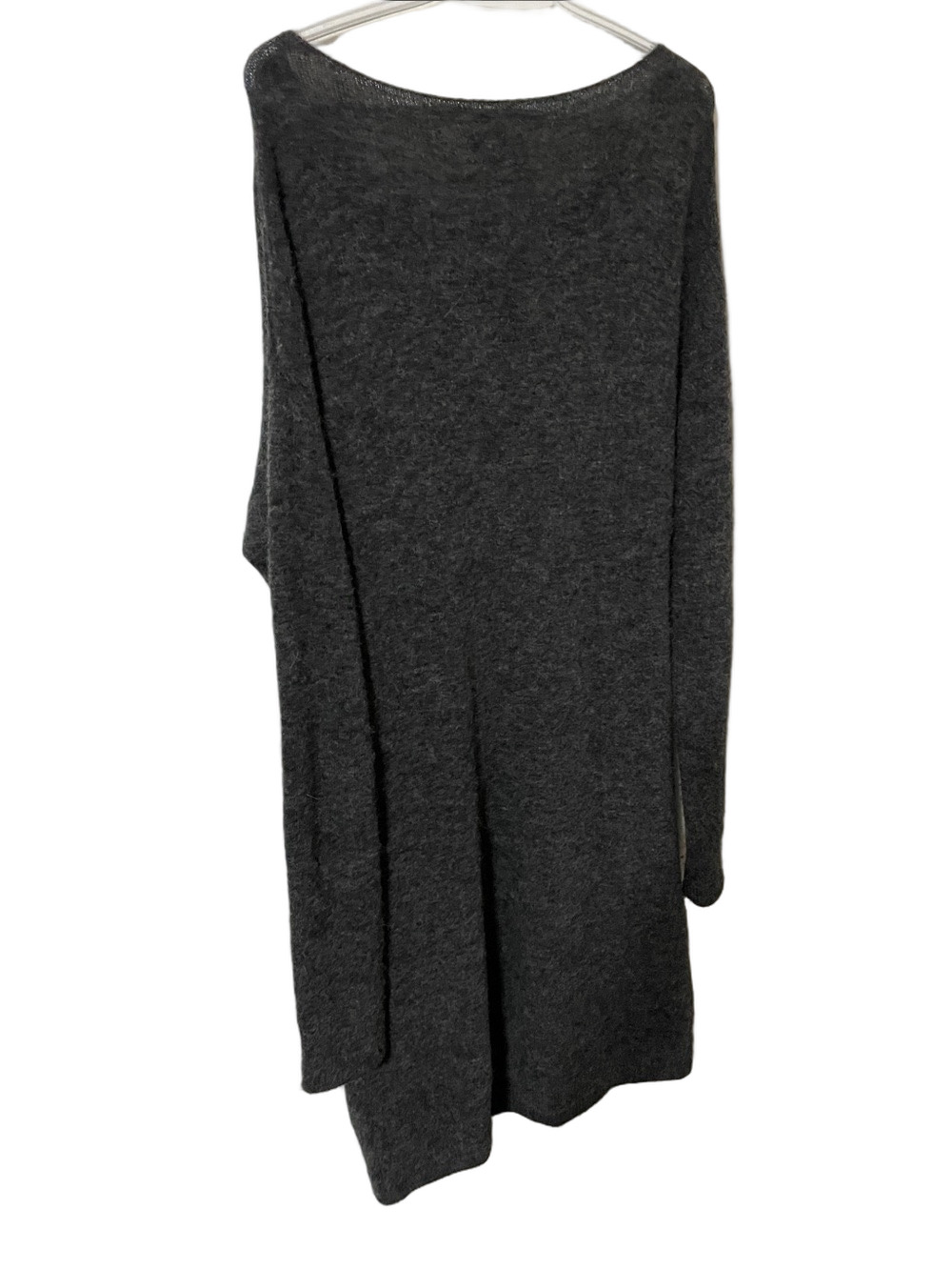 Wilfred Free Charcoal Long-Sleeve Pocket Sweater Dress Size Medium - Picture 8 of 10